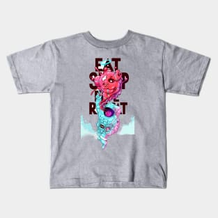 Eat Sleep Rave Repeat Kids T-Shirt